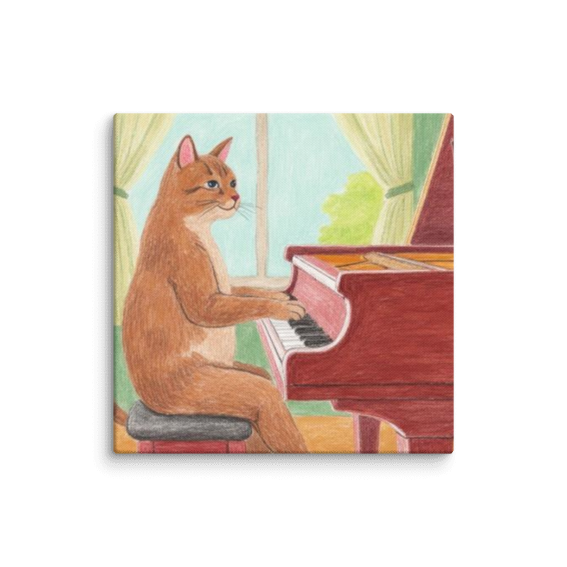 Customizable Print with 3D Texture on Wood Panel