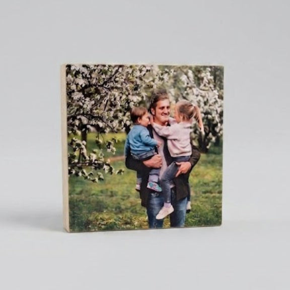Customizable Print with 3D Texture on Wood Panel