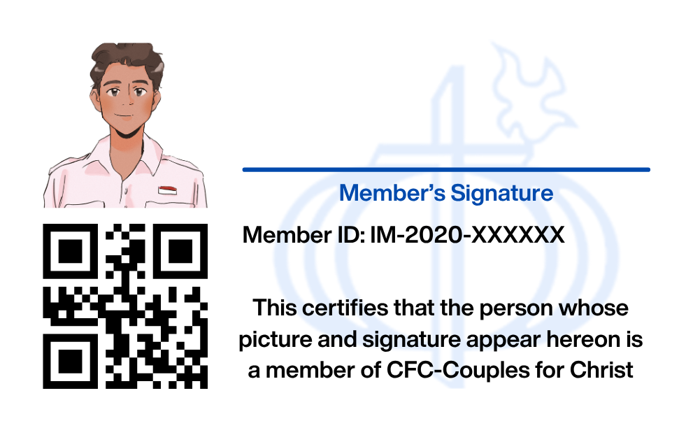 CFC - Couples for Christ Personalized ID